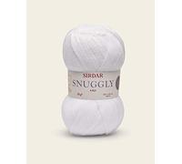 Sirdar Snuggly 4 Ply, White (251), 50g
