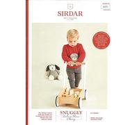 Sirdar Snuggly Baby Cashmere DK & Snuggly Bunny Knitting Pattern Booklet - 5371 Sweater & Dog Toy