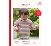 Sirdar Snuggly Baby Cashmere Merino DK Knitting Pattern - 5243 Sweater