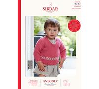 Sirdar Snuggly Baby Cashmere Merino DK Knitting Pattern Booklet - 5251 Sweaters & Tank Tops