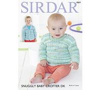 Sirdar Snuggly Baby Crofter DK - 4869 Sweater & Cardigan Knitting Pattern