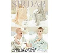 Sirdar Snuggly Baby Crofter DK Knitting Pattern - 4673 Baby Blankets