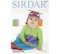Sirdar Snuggly Baby DK Knitting Pattern - 4877 Sleeping Bag & Hat