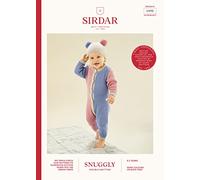 Sirdar Snuggly Baby DK Knitting Pattern, 5490 Romper & Hat
