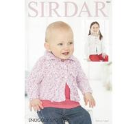 Sirdar Snuggly Baby DK Knitting Pattern Pamphlet - 4661 Cardigans (0-7yrs) 2 Designs