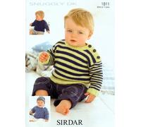 Sirdar Snuggly Baby DK Knittng Pattern 1811