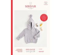 Sirdar Snuggly Cashmere Merino Silk 4ply Knitting Pattern - 5390 Jacket