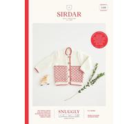 Sirdar Snuggly Cashmere Merino Silk DK Knitting Pattern - 5388 Cardigan
