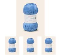 Sirdar Snuggly Chunky, Denim Blue 100g (Pack of 4)
