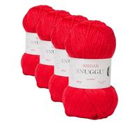 Sirdar Snuggly Chunky, Flamenco 100g (Pack of 4)
