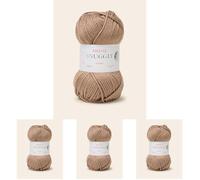 Sirdar Snuggly Chunky, Soft Brown 100g (Pack of 4)