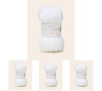 Sirdar Snuggly Chunky, White 100g (Pack of 4)