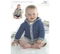 Sirdar Snuggly DK Baby Knitting Pattern 1813