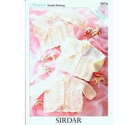 Sirdar Snuggly DK Baby Knitting Pattern 3974