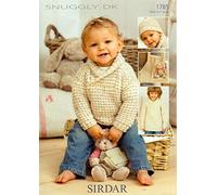 Sirdar Snuggly DK Baby Shawl Blanket Knitting Pattern 1785