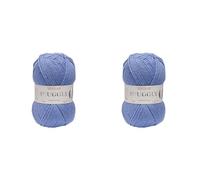 Sirdar Snuggly DK Double Knitting, Denim Blue (326), 50g (Pack of 2)