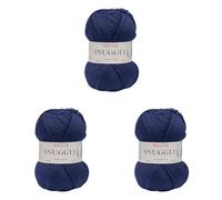 Sirdar Snuggly DK Double Knitting, Light Navy (224), 50g (Pack of 3)
