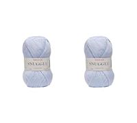 Sirdar Snuggly DK Double Knitting, Pastel Blue (321), 50g (Pack of 2)