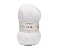 Sirdar Snuggly DK Double Knitting, White (251), 50g