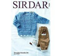 Sirdar Snuggly Doodle DK Knitting Pattern - 5282 Sweater