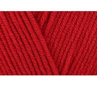 Sirdar Snuggly Replay DK Crochet Yarn, Acrylic Cotton Blend Double Knitting Wool for Dresses, Sweaters, Cardigans - 50g Ball - Race Car Red (116) - Single (1 Ball)