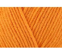 Sirdar Snuggly Replay DK Crochet Yarn, Acrylic Cotton Blend Double Knitting Wool for Dresses, Sweaters, Cardigans - 50g Ball - Tangerine Twist (117) - Single (1 Ball)