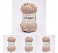 Sirdar Snuggly Replay DK Double Knitting, Boogie Board Brown (104), 50g (Pack of 4)