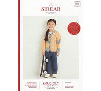 Sirdar Snuggly Replay DK Knitting Pattern Booklet - 2532 Cardigan