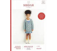 Sirdar Snuggly Replay DK Knitting Pattern Booklet - 2533 Cardigan