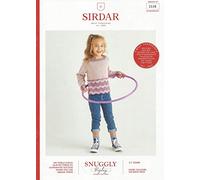 Sirdar Snuggly Replay DK Knitting Pattern Booklet - 2538 Sweater