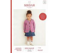 Sirdar Snuggly Replay DK Knitting Pattern Booklet - 2543 Cardigan