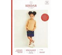 Sirdar Snuggly Replay DK Knitting Pattern Booklet - 2548 Sweater