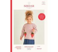 Sirdar Snuggly Replay DK Knitting Pattern Booklet - 2570 Sweater & Cardigan