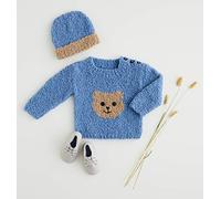 Sirdar Snuggly Snowflake Chunky Knitting Pattern Booklet - 5401 Sweater & Hat
