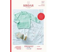 Sirdar Snuggly Soothing DK Knitting Pattern Booklet - 5319 Sweater
