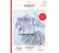 Sirdar Snuggly Soothing DK Knitting Pattern Booklet - 5320 Sweater