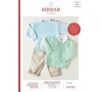 Sirdar Snuggly Soothing DK Knitting Pattern Booklet - 5343 Sweaters