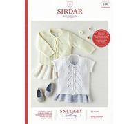 Sirdar Snuggly Soothing DK Knitting Pattern Booklet - 5348 Cardigans