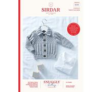 Sirdar Snuggly Soothing Knitting Pattern Booklet - 5318 Jacket
