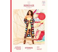 Sirdar Stories DK Crochet Pattern - 10525 Coat'chella Jacket