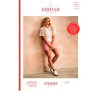 Sirdar Stories DK Crochet Pattern - 10741 Ladies Cityscape Shirt