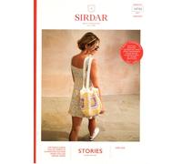 Sirdar Stories DK Crochet Pattern - 10750 Cosmo Tote Bag