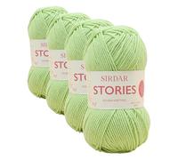 Sirdar, Stories, DK Double Knitting - Fresh, 50g (Pack of 4)