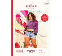 Sirdar Stories DK Knitting Pattern - 10539 Cow Bell Sleeve Sweater