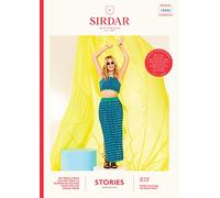 Sirdar Stories DK Knitting Pattern - 10542 Mic Drop Maxi & Crop