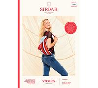 Sirdar Stories DK Knitting Pattern - 10547 Backstage Pass Bag