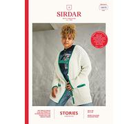 Sirdar Stories DK Knitting Pattern - 10575 Cardigan