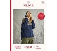 Sirdar Stories DK Knitting Pattern - 10579 Hooded Sweater
