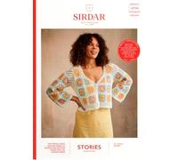 Sirdar Stories DK Knitting Pattern - 10740 Ladies Urban Hues Cardigan