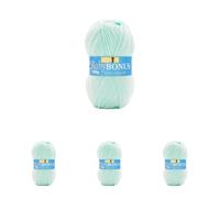 Sirdar Wool Hayfield Bonus DK Double Knitting, Baby Mint (853), 100g (Pack of 4)